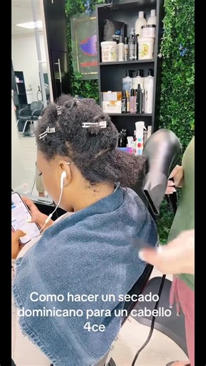 How to do Dominican blowout for 4c hair #blowout #blowoututorial #hairtutorial #jinnettedominicanhair #hairstyle | Tita’s Dominican hair salon INC