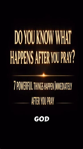 Dr.Arvind Ephraim Ministries on Instagram: "1. What Happens After You Pray? The Bible Reveals 7 Things 2. God Is Working After You Pray—Even When You See Nothing 3. 7 Things God Does Immediately After You Pray 4. If You Prayed and Nothing Changed, Watch This 5. Heaven Is Not Silent After Prayer—Here’s Why Prayer is never wasted. This Bible-based message reveals 7 powerful things God begins to do the moment you pray—even when you don’t see results yet. What happens after you pray? This Bible-base