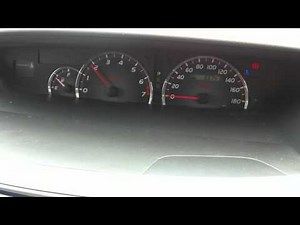 2006 Toyota Voxy 2.0 Z AZR60G speedometer