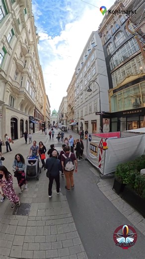 Graben, Kohlmarkt & Michaelerplatz - Vienna - Austria - Part 5 – Historic City Center 🇦🇹🚶‍♂️