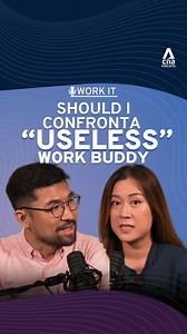 You're new to a company and your assigned work buddy is proving to be useless at helping to settle you in. Should you confront your colleague? #workadvice | CNA