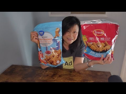 Dino Nuggets: Great Value vs Tysons #blindtastetest #tastetest 