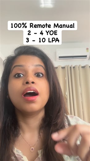 Sreenidhi Rajakrishnan | QA Careers | Automation Mentor on Instagram: "#remoteqajobs #remotejobs2026 #freshersjobs #manualtestingjobs {Remote jobs, Remote qa jobs, Manual Testing jobs, sdet jobs, selenium, freshers job, fresher hiring, selenium java jobs, selenium python jobs, Playwright jobs, Testing jobs, qa jobs, urgent hiring}"