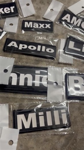 Personalized Text CUSTOM Patch/patches With Bright WHITE Lettering and Hook Backing Fastener - Etsy