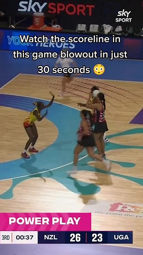 Aliyah Dunn Dominates with 12 Points in 30 Seconds | Fast5 Netball