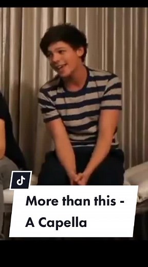 One Direction Acapella: More Than This | Impressive Vocal Harmony
