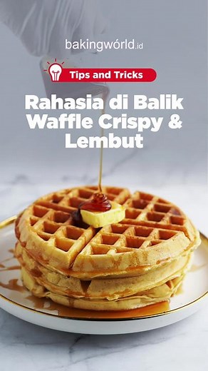 Suka sebel gak sih, kalo bikin waffle gak cripsy & lembut? 😔 Nah, sekarang gak perlu khawatir deh, Baking Friends! Ikutin tips dari Chef Ihsan yuk! Dijamin anti gagal! Selamat mencoba ❤️ #caramembuatwaffle #crispywafflerecipe #wafflerecipe #resepwafflecrispy #caramembuatwafflecrispy