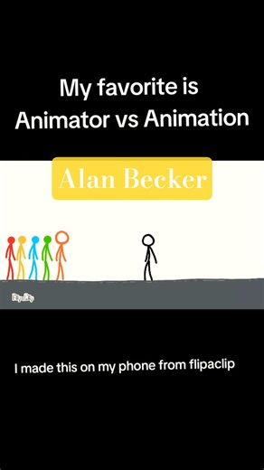 The My Stick Figure - Alan Becker - Show Reel #stickman #alanbecker #flipaclip