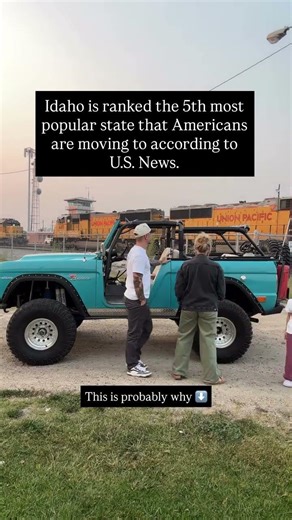 This is probably why everyone is choosing Idaho ⬇️ 1
