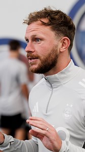 First day back ✅ | Aberdeen Football Club