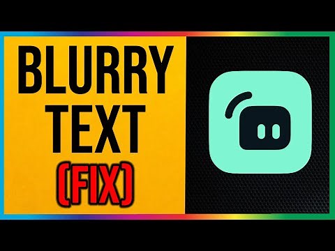 Blurry Text FIX Streamlabs OBS (EASY METHOD)