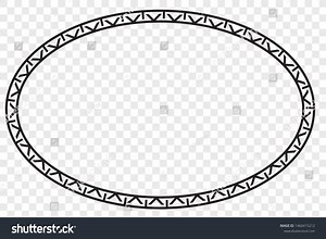 Vector Black Oval Frame Certificate Placard Stock Vector (Royalty Free) 1460415212 | Shutterstock