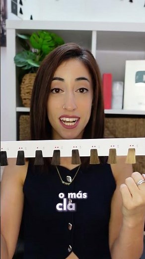 Choose the hair dye color with the correct number!