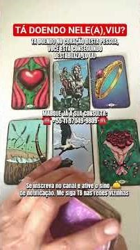 TA DOENDO NO CORAÇÃO DESTA PESSOA, VOCÊ ESTÁ CONSEGUINDO DESTABILIZA-LO (A)11970499809 #tarot