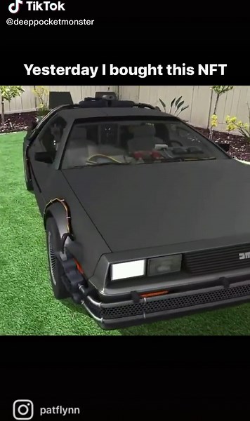 So, I bought an NFT, and it 10x’d overnight. 😳 #nft #veve #delorean #nftart #nonfungibletoken #backtothefuture #fyp #fypシ