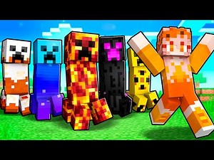 Minecraft: MORE CREEPERS MOD (FLYING, FIRE, & MORE) - Mod Showcase