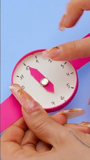 Tick-Tock Fun: DIY Clock Craft for Kids! 🕒✨