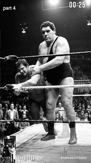Andre the Giant: The Gentle Giant Who Won the World's Heart #history #facts #historicalmyths