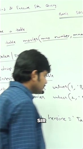 Durga Jobs on Instagram: "Want to update your database? Here's how to replace a heroine's name in a movie title. Learn SQL commands! #SQL #Database #UpdateMovies #TechTips #CodingHelp #DataManagement"