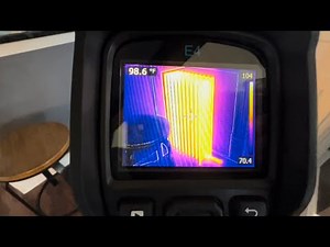 Using THERMAL IMAGING to Find Radiator Issues in a Home