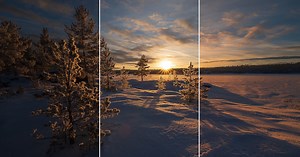 Triple Processing a Single RAW Photo