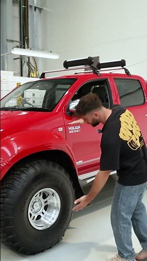 Exploring the Top Gear Hilux at Toyota’s hidden collection. #carthrottle #toyota #topgear #clarkson