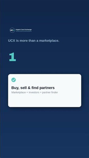 Urgent Care Exchange: More Than A Marketplace #Shorts