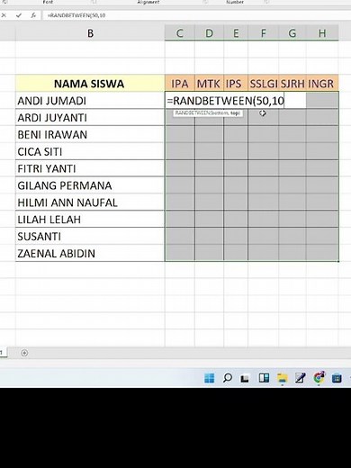 Excel Tricks: How to Generate Instant Random Numbers (Auto-Fill)