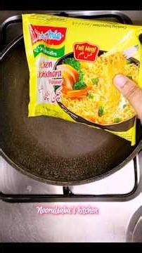 If you like Indomie noodles, you must try this recipe #noodles #indomie #shorts