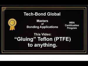 Bonding (glue) PTFE to PTFE, metal, wood, to anything. You can't "glue" PTFE, you have to bond PTFE!