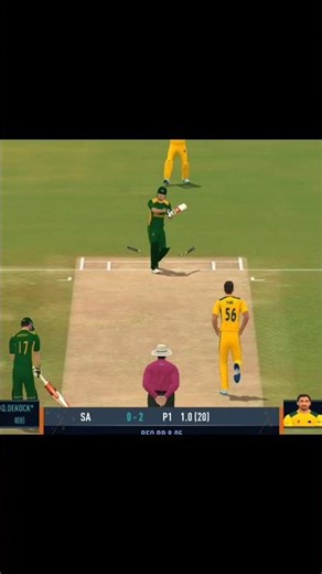 How to take wickets in RC24 by Fast Bowlers? #shorts #realcricket24 #trending #viral #tipsandtricks