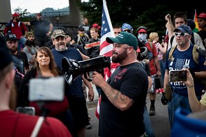 Far-Right and Antifa Showdown Drew Over 1,000 Protesters