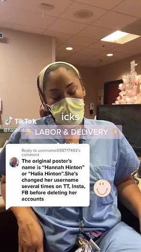 Replying to @username098717493 #emoryhealthcare #emoryhospital #emoryhospitalatlanta #atlantageorgia #laboranddelivery #nurses #haliahinton #hanahhinton #hannahhinton #hanhinton #ick