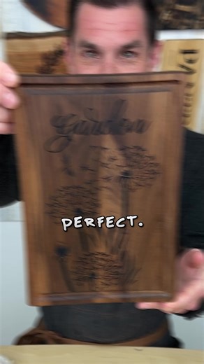 I wanted to make a simple little sign for the garden, so I started with a walnut board and sanded it smooth. A bit of pretreatment kept everything clean, and the dandelion stencil burned beautifully once I brushed on Scorch Paint. Then I added a “Garden” label on top. This time, using our new Scorch Marker Pro Two techniques, one board, and both burned in perfectly with the heat gun. A touch of finishing oil brought out the walnut grain, and suddenly it didn’t feel simple anymore - it felt speci