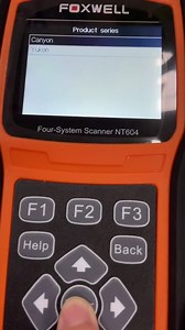 FOXWELL OBD2 Scanner NT604 Code Reader Check Engine ABS SRS Transmission [2020 New Arival] ABS Automotive Scan Tool Air Bag SRS Scanner Car Diagnostic Tool for All Vehicles Turn Off Check Engine Light