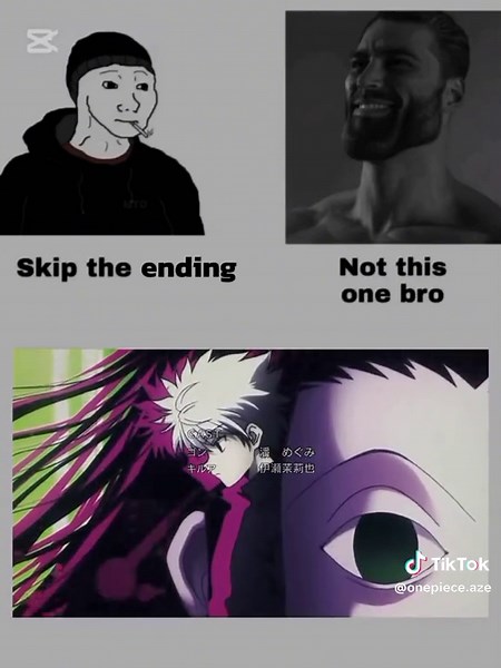 Ending 2 - Hunt for your dreams 🔥 #hunterxhunter #hxh #anime #anitok #onepiece