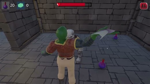 "Dungeon Escape" Game Demo, Andrew Begemann