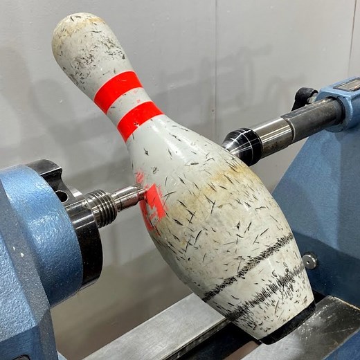 54M views · 46K reactions | Turn a Bowling Pin Into a Platter | DIY & Crafts | Facebook