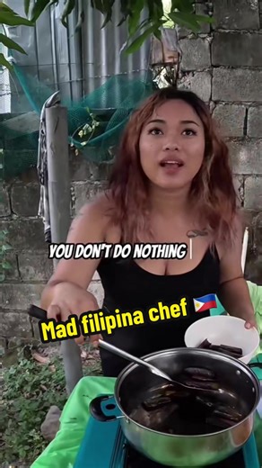 Angry Filipina Chef Cooks with Passion