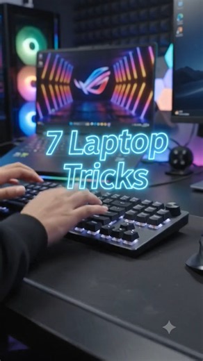 7 Laptop Tricks You NEED to Know! 🤯💻 | Hidden Keyboard Shortcuts