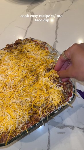 Easy Taco Dip Recipe: Summer Party Food