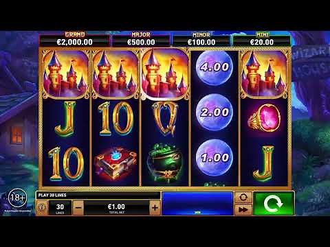 Blue Wizard Slot (Playtech) 💥 Full Length Feature Video