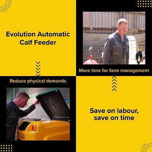 Are you considering a move to Automatic Calf Feeding? Contact our team to find out how you can save up to 3 hours per day! #JFC #JFCAgri #JFCEvolution #HealthyCalves #Calving23 #CalfRearing | JFC Agri