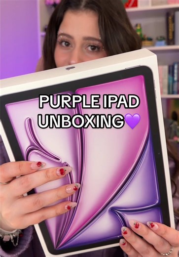 Unboxing the Dreamy Purple iPad Air