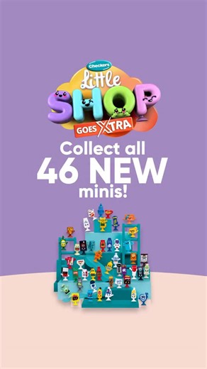 Checkers | South Africa on Instagram: "Pop, pop, Little Shop 🎵 Your favourite mini collectables are back with 46 NEW minis that now POP! Get yours when you shop on @checkers_sixty60 or in-store. Valid 22 September – 9 November 2025. While stocks last. T&Cs apply. #CheckersSouthAfrica #CheckersSixty60 #CheckersLittleShop"