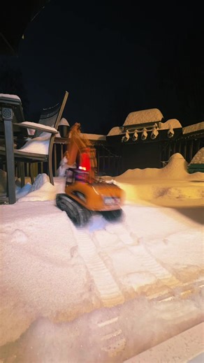 Fun Snow Activities with RC Excavators and Trucks