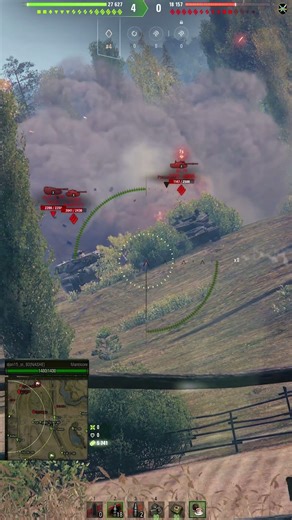 Manticore 18K Assist Scout Patrol Duty 🔝 World of Tanks Ultra HD 4K Epic Replay #Shorts 2