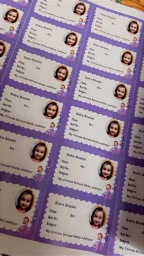 Serving Happiness with Every Slip!🥰 💥Shop Now for Personalized Stickers/Label for Notebook💥 👉🏻 100 Awesome Designs. 👉🏻 Pack of 36pcs ❤️❤️PAN INDIA DELIVERY ❤️❤️ COD Available #school #nameslips #notebooksticker #schoolsupplies #stationery | Ranbazaar