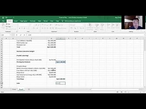 Tutorial Membuat Financial planning dalam proposal bisnis