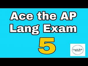 How to Pass the AP Lang Exam | Tips from an AP Teacher | Coach Hall Writes